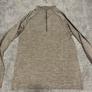 Lululemon mens small metal vent tech zip up